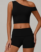 Black / S / Tank+Shorts