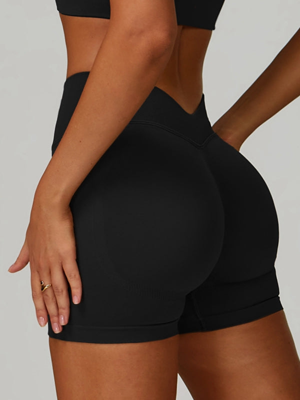 ZASUWA Female Deep V Back Seamless High-rise Tracksuit