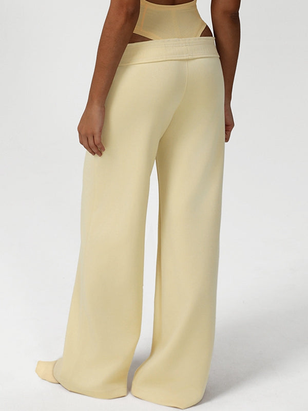 ZASUWA Female Pocket Casual Pants