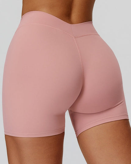 ZASUWA Female Deep V Back Yoga Leggings