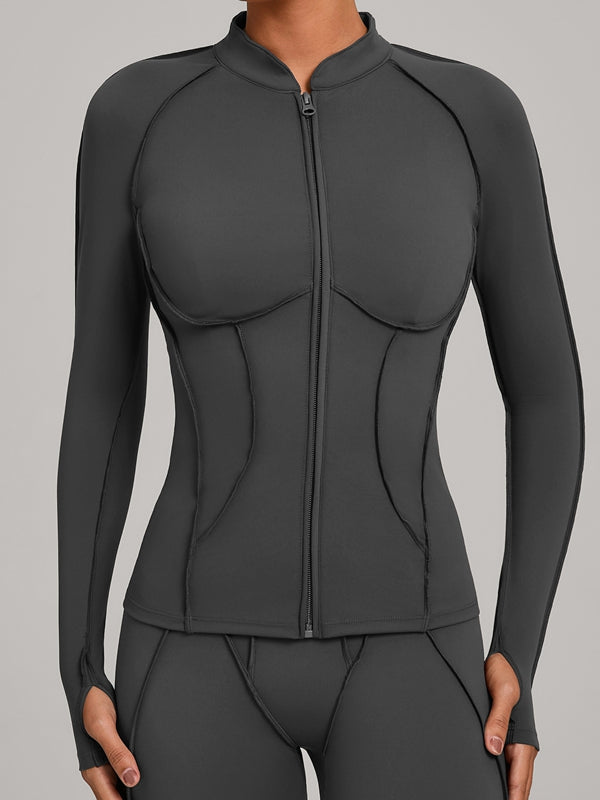 ZASUWA Female Stitch Flare Leggings