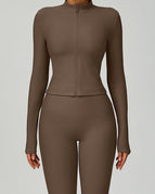 Saddle Brown / S / Leggings+Jacket