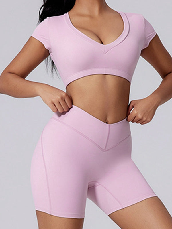 ZASUWA Female V-shape Waist Hip-lift Shorts