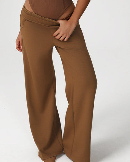 ZASUWA Female Pocket Casual Pants