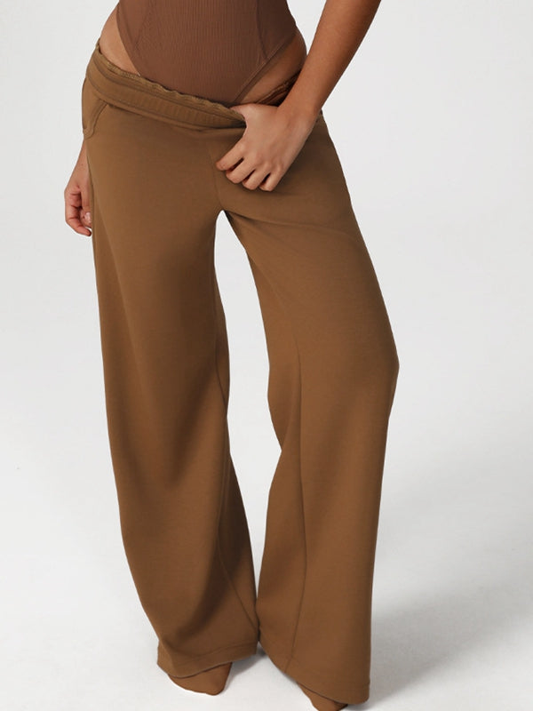 ZASUWA Female Pocket Casual Pants