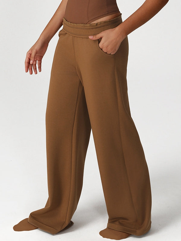 ZASUWA Female Pocket Casual Cross Back Tracksuit