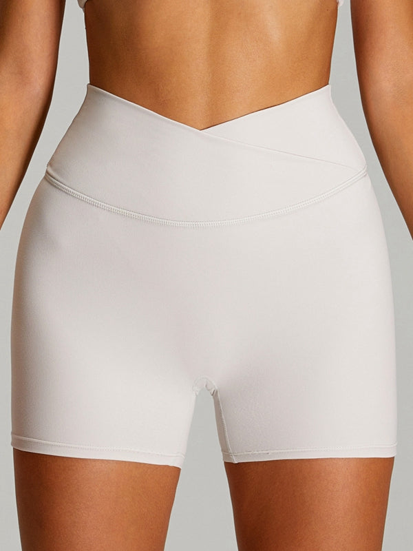 ZASUWA Female Twist Hollow Out Short Sleeves