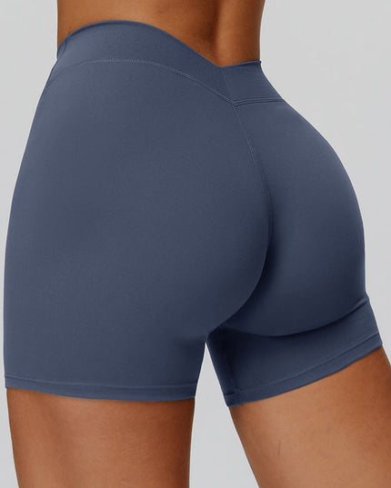 ZASUWA Female Deep V Back Yoga Leggings