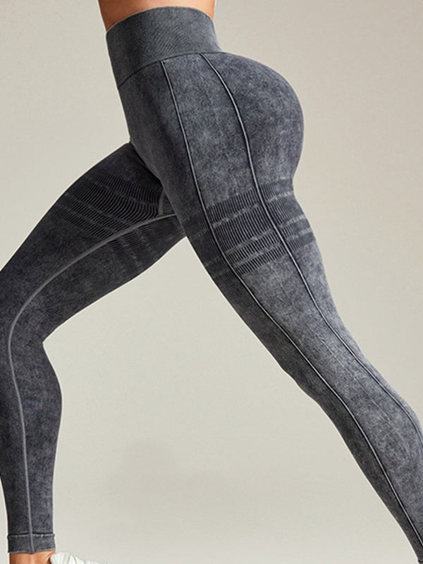 ZASUWA Female Denim Scrunch Bum Leggings