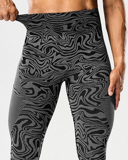 ZASUWA Female Sexy Faux Leather Leopard Print Leggings