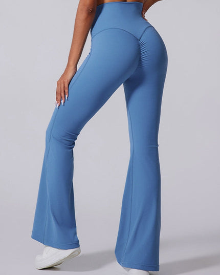 ZASUWA Female Super High-rise Scrunch Bum Flare Leggings