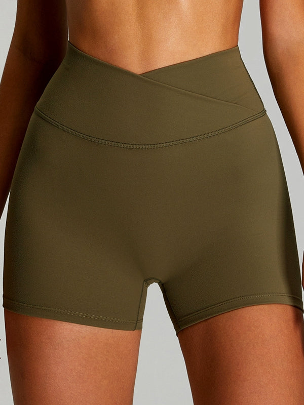 ZASUWA Female Twist Hollow Out Short Sleeves