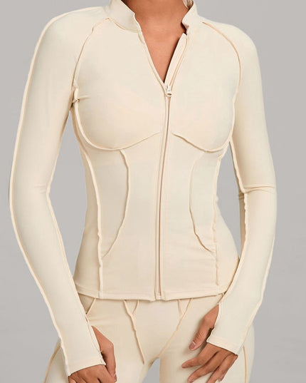 ZASUWA Female Stitch Flare Leggings