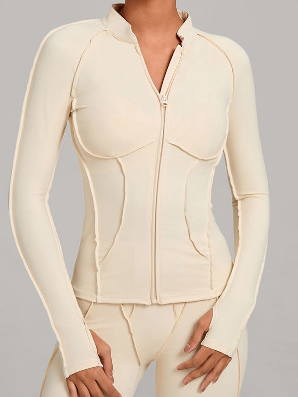 ZASUWA Female Stitch Flare Leggings