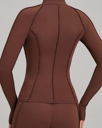 ZASUWA Female Stitch Zipper Jacket