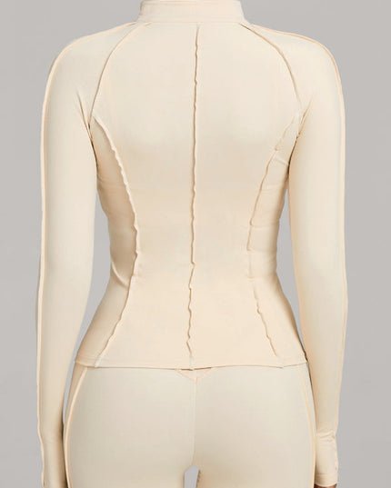 ZASUWA Female Stitch Zipper Jacket