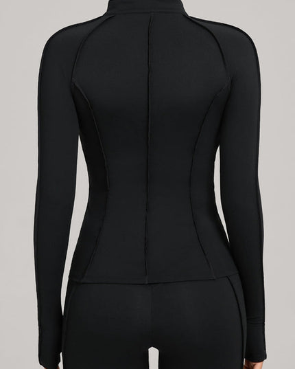 ZASUWA Female Stitch Zipper Jacket