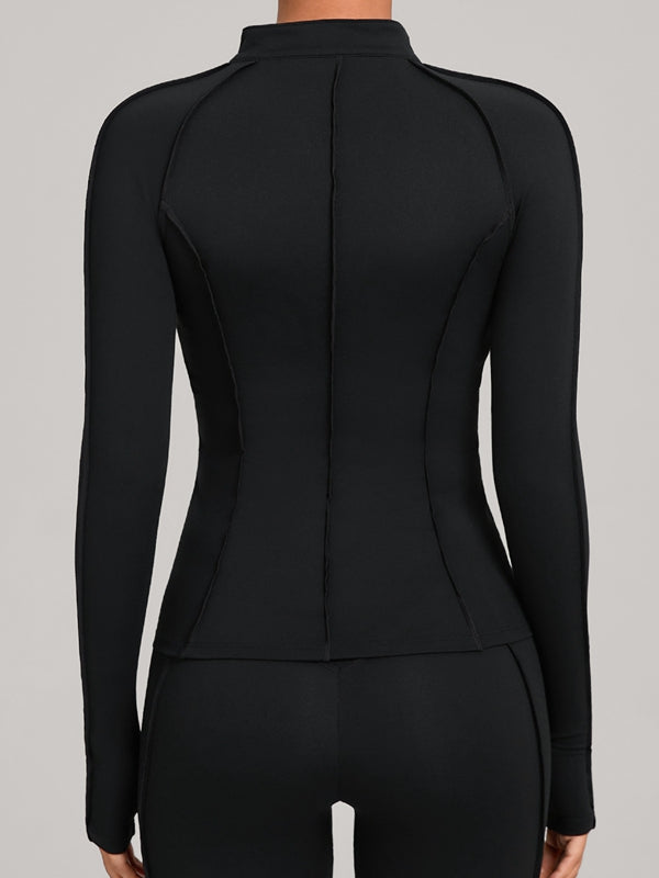 ZASUWA Female Stitch Zipper Jacket