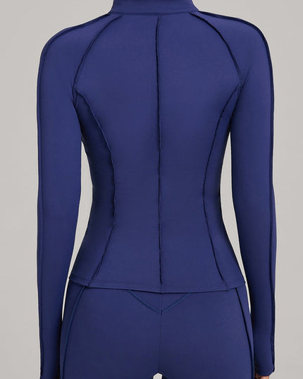 ZASUWA Female Stitch Zipper Jacket