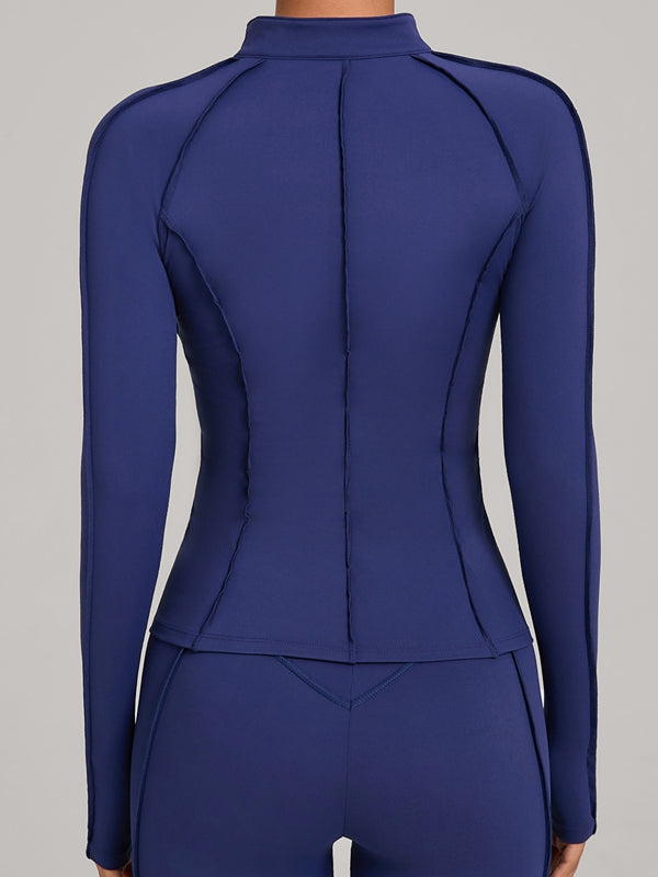 ZASUWA Female Stitch Zipper Jacket