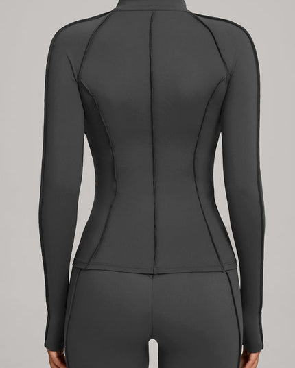 ZASUWA Female Stitch Zipper Jacket