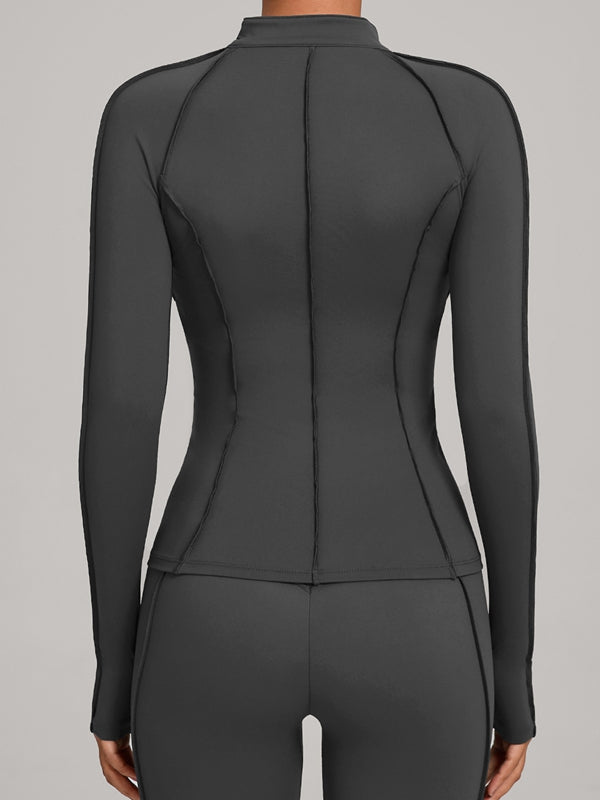 ZASUWA Female Stitch Zipper Jacket