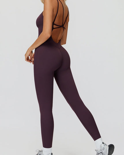 ZASUWA Female Cross Back Jumpsuit