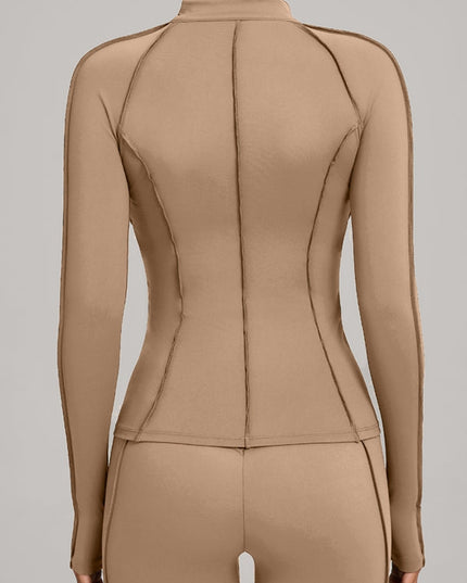 ZASUWA Female Stitch Flare Leggings