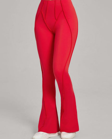 ZASUWA Female Stitch Flare Leggings