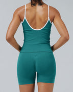 Teal / S / Tank+Shorts