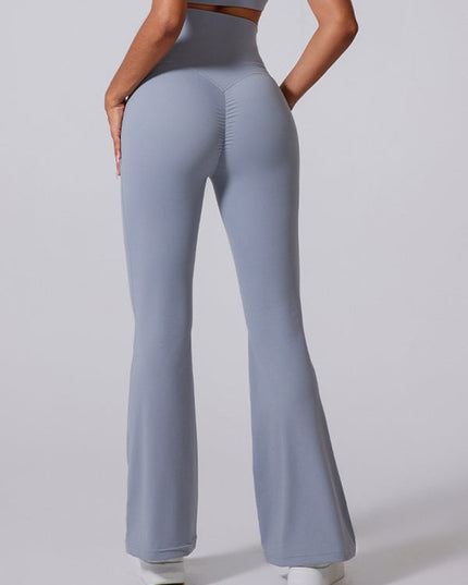 ZASUWA Female Super High-rise Scrunch Bum Flare Leggings