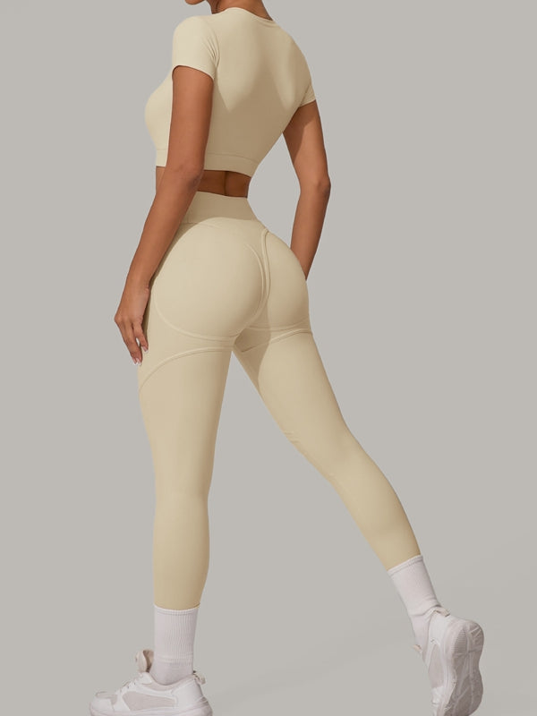 ZASUWA Female Sexy Push-Up High-rise Tracksuit