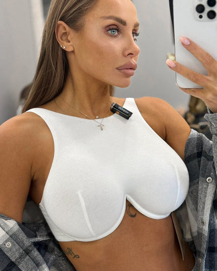 ❤ZASUWA Female Unique Push-up Sports Bras