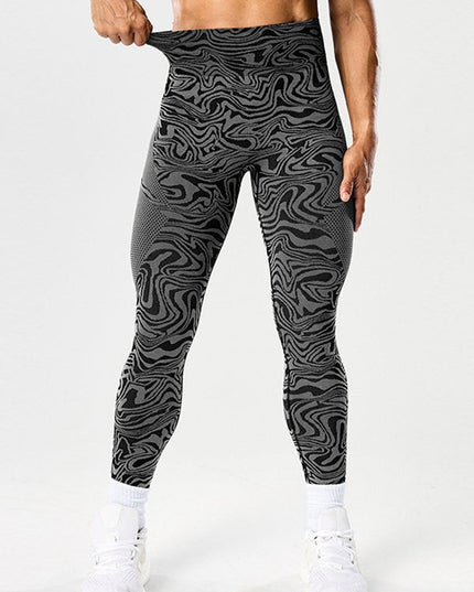 ZASUWA Female Sexy Faux Leather Leopard Print Leggings