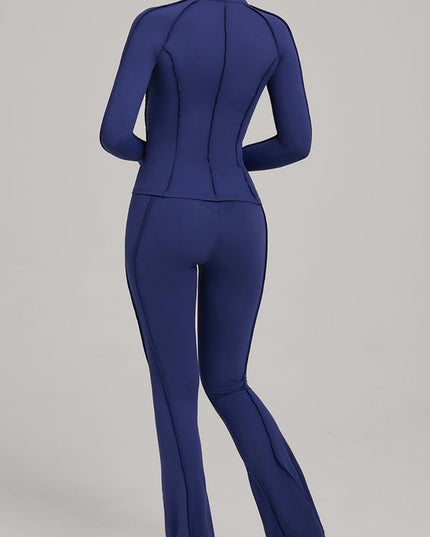 ZASUWA Female Stitch Flare Leggings