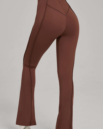 ZASUWA Female Stitch Flare Leggings