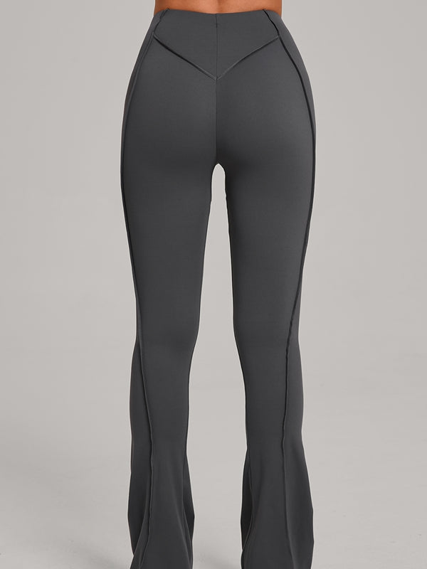ZASUWA Female Stitch Flare Leggings