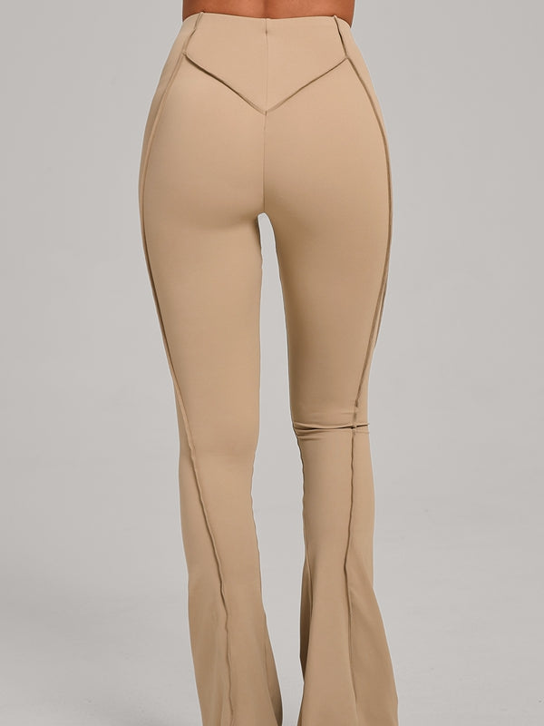 ZASUWA Female Stitch Flare Leggings