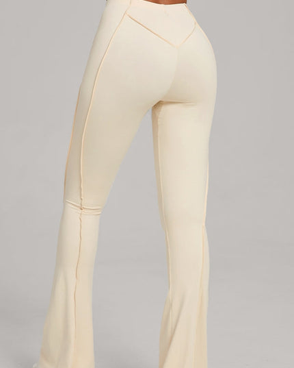 ZASUWA Female Stitch Flare Leggings