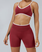 Red / S / Bras+Shorts