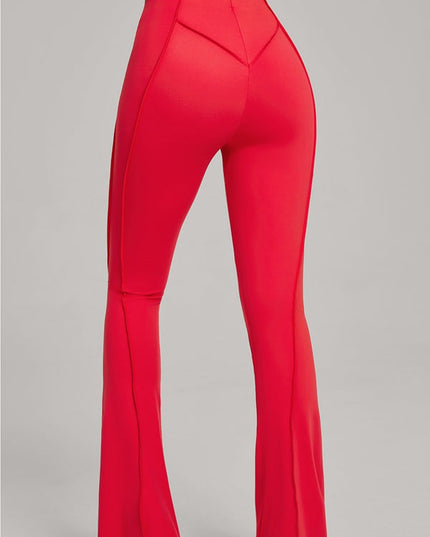 ZASUWA Female Stitch Flare Leggings