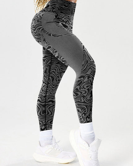 ZASUWA Female Sexy Faux Leather Leopard Print Leggings