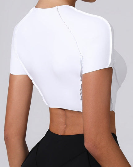 ZASUWA Female Super “Future Interstellar” Stitch Performance Short Sleeves