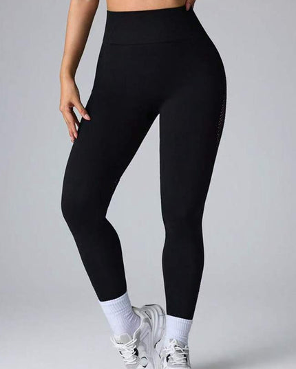 ZASUWA Female Seamless Fishnet Leggings