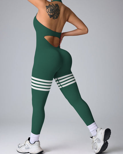 ZASUWA Female Sexy Backless Jumpsuit