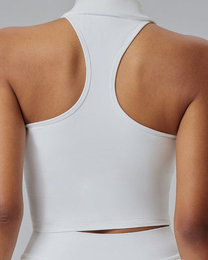 ZASUWA Female Zipper Lapel Tank