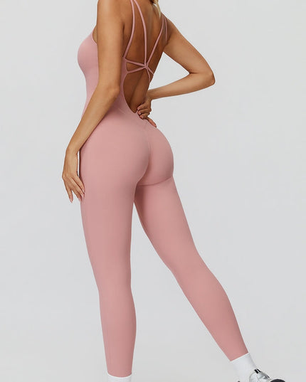 ZASUWA Female Cross Back Jumpsuit