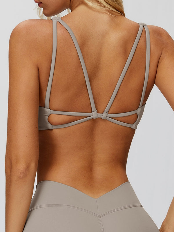 ZASUWA Female Cross Back Sports Bras