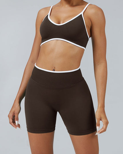 ZASUWA Female Stripes Seamless High-rise Tracksuit