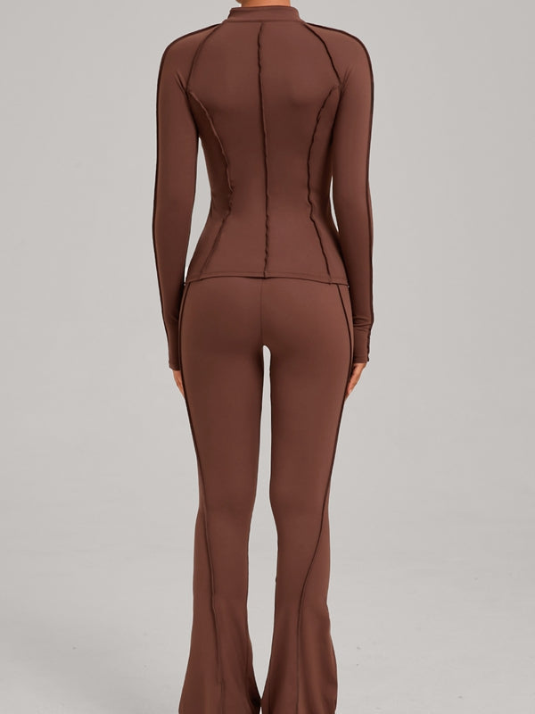 ZASUWA Female Stitch Flare Leggings